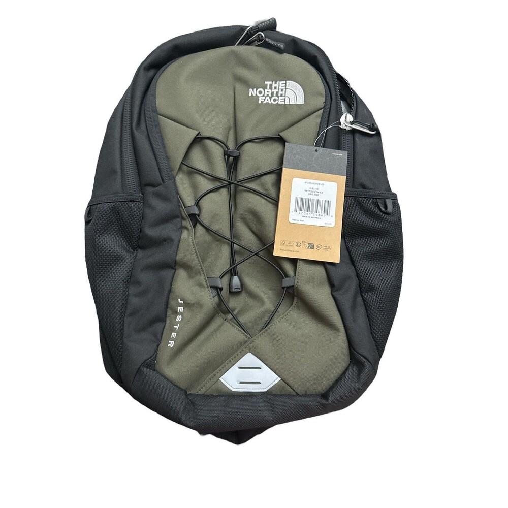 The North Face Unisex Jester Backpack New Taupe Green / TNF Black New